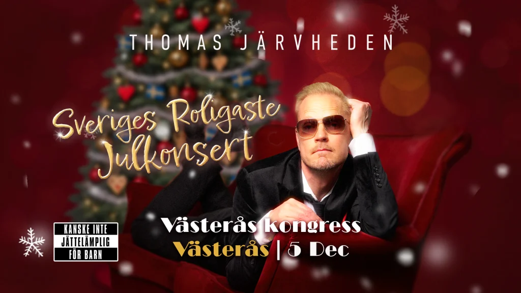 Thomas Järvheden – Sveriges roligaste julkonsert